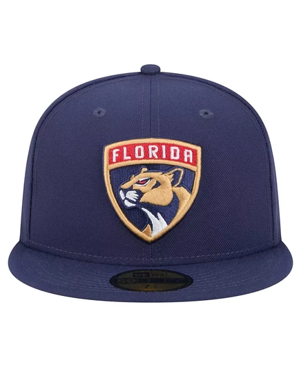 Мужская кепка New Era темно-синего цвета Florida Panthers Core 59 размера 