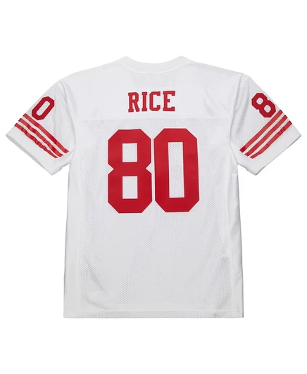 Мужская джерси Mitchell & Ness Jerry Rice 49ers 1994, белая