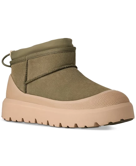Мужские ботинки UGG Classic Ultra Mini Weather, зеленые