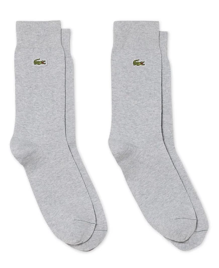Мужские носки Lacoste High Height, 2 пары, серые