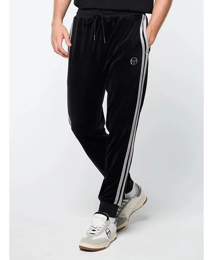 Мужские велюровые спортивные штаны Sergio Tacchini Damarindo, черные