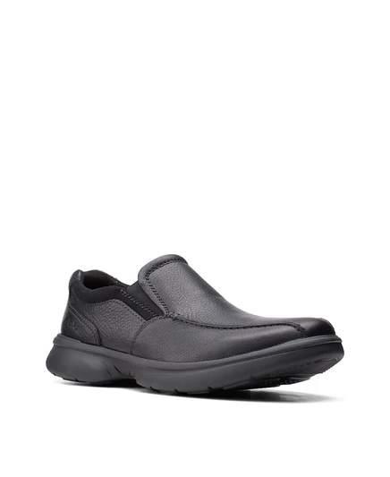Мужские туфли Clarks Bradley Step без шнуровки, черные