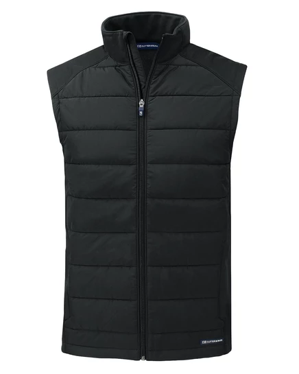 Мужской жилет Cutter & Buck Evoke Hybrid, черный