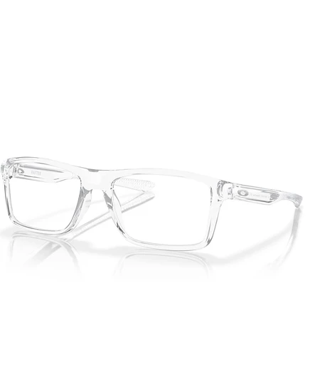 Очки Oakley Man Прямоугольные пластиковые OX8178 Rafter Eyeglasses коричневые