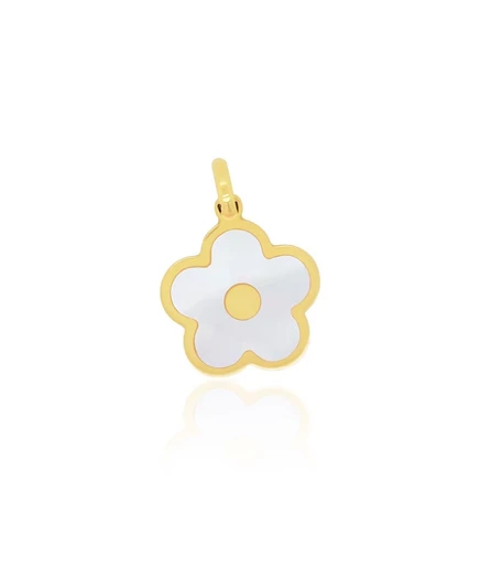 Подвеска The Lovery Cherry Blossom 14K с перламутром, белая