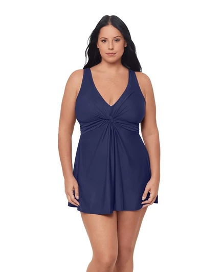 Женский купальник Miraclesuit Marais корректирующий, синий