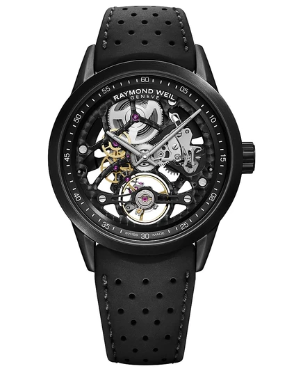 Мужские часы Raymond Weil Freelancer 42 мм, черные