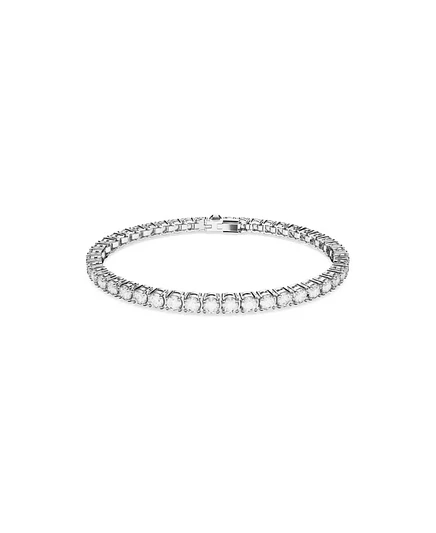 Браслет Swarovski Matrix Tennis из кристаллов со родиевым покрытием