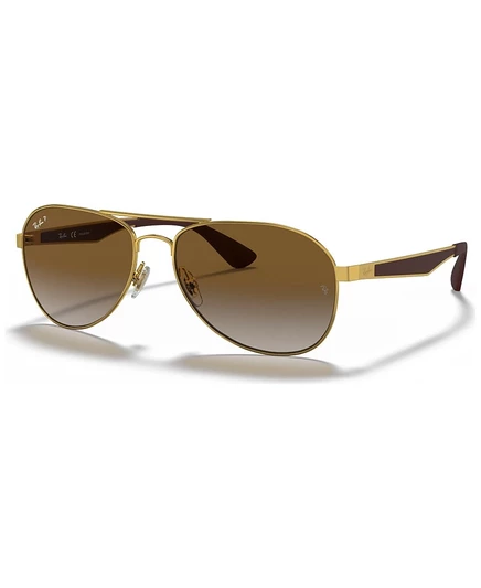 Мужские солнцезащитные очки Ray-Ban RB3549 пилот, золотистые