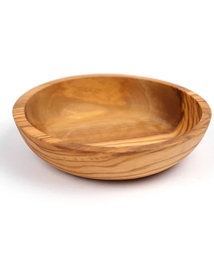 Соусная миска RSVP из оливкового дерева, 1/3 чашки, коричневая