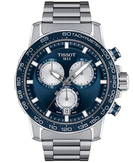 Мужские часы Tissot Supersport Chronograph, 46 мм