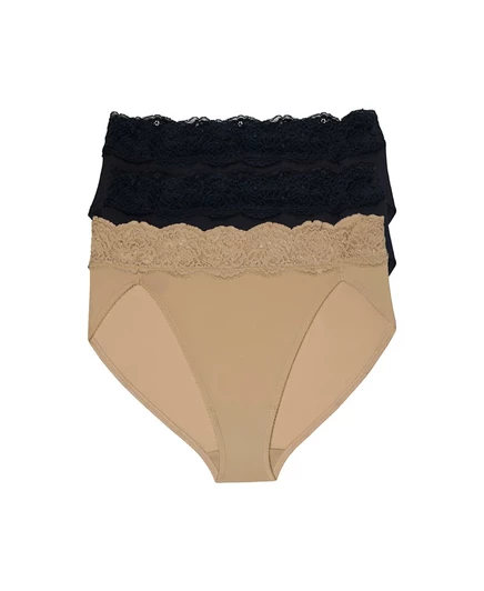 Женское короткое платье французского кроя с кружевной отделкой Divine от Skarlett Blue, 3 шт.