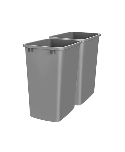 Контейнеры Rev-A-Shelf RV-35-17-2, 2×35 л, серебро