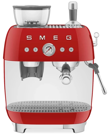 Кофемашина Smeg 50s Retro, красная