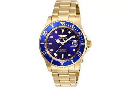  Мужские кварцевые часы Pro Diver 26974 с синим циферблатом и 3 стрелками blue