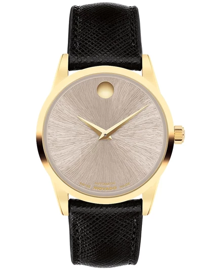 Женские часы Movado Museum Classic, черные
