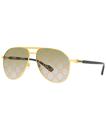 Мужские солнцезащитные очки Gucci GG1220S, золотистые