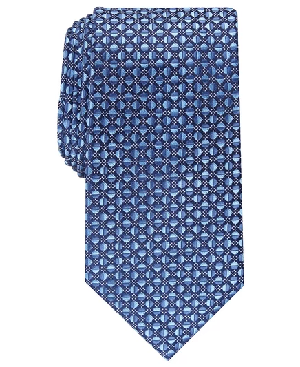 Мужской галстук Perry Ellis Dexter Neat, синий