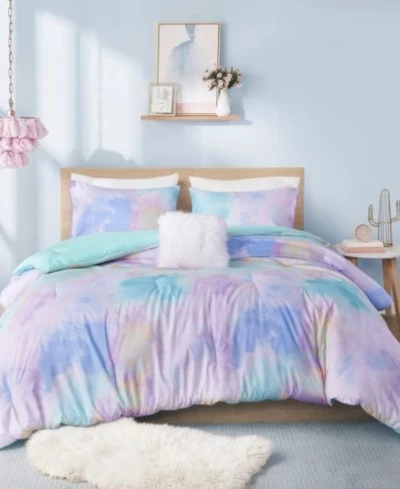 Intelligent Design Cassiopeia Watercolor Tie Dye Comforter Sets
