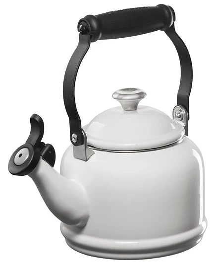 Чайник Le Creuset Demi эмалированный стальной 1,2 л, белый