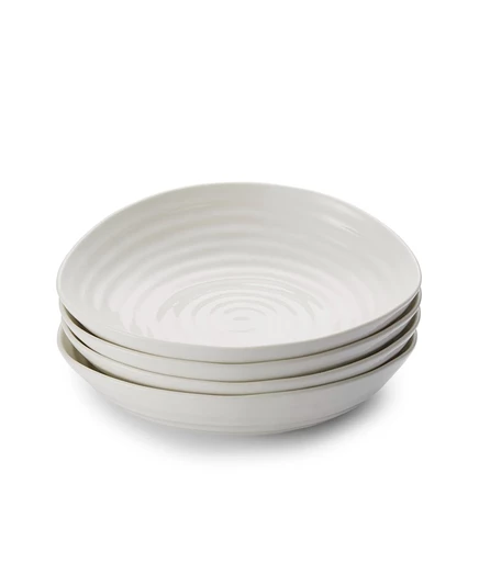 Набор мисок для пасты Portmeirion Sophie Conran, 4 шт., белые