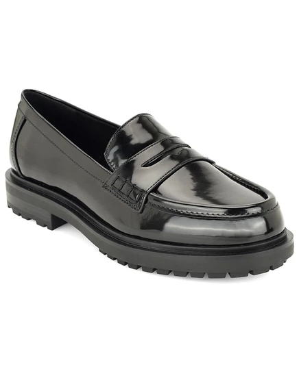 Женские лакированные лоферы Nine West Teven, черные