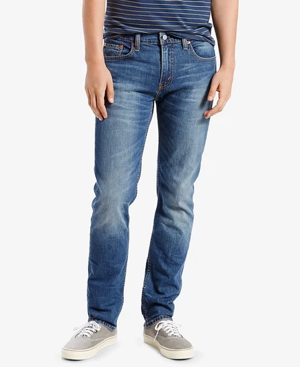 Мужские джинсы Levi's 511, зауженные, Троттл