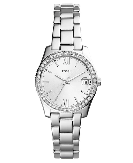 Женские часы Fossil Scarlette 32 мм, серебристые