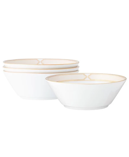 Набор Noritake Eternal Palace, фарфор, 4 шт., 13 см, золото