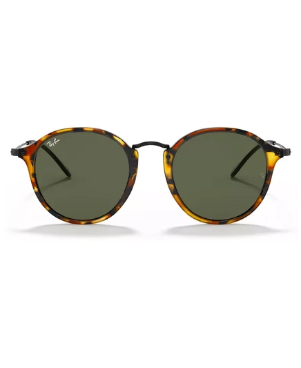  Солнцезащитные очки с КРУГЛОЙ оправой RB2447 tortoise black/green