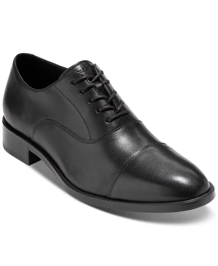 Мужские оксфорды Cole Haan Hawthorne с кап‑тоем, черные