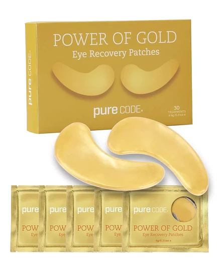 Патчи для век PURECODE Power of Gold, золотые