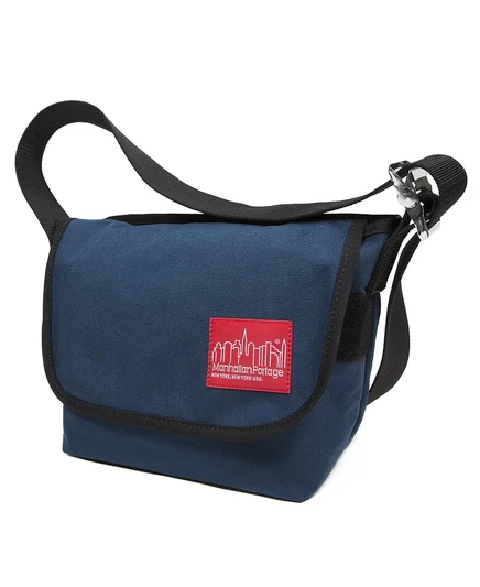 Женская сумка-почтальон Manhattan Portage Herringbone Jr., синяя