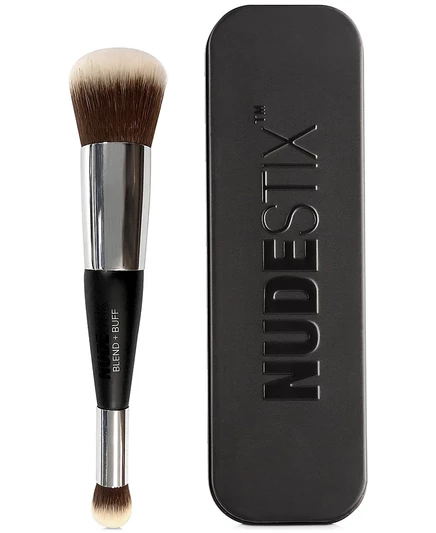 Двусторонняя кисть для растушевки и полировки NUDESTIX, черная