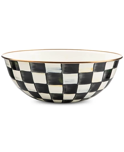Сервировочная миска Mackenzie-Childs Courtly Check 5,68 л