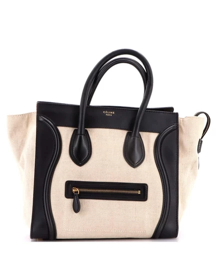 Женская сумка Pre-Owned Celine Mini Luggage, черная