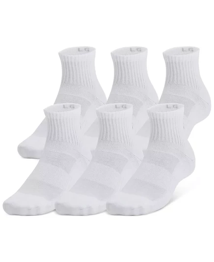  Мужские тренировочные хлопковые гольфы 6-Pk. Влагоотводящие гольфы white