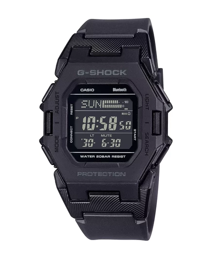  Мужские цифровые часы из черной смолы, 46,3 мм, GDB500-1 black