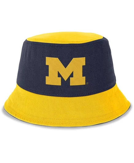 Мужская шляпа-панама Jordan's Navy/Maize Michigan Wolverines Apex navy, maize
