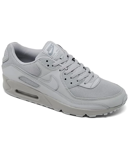 Мужские повседневные кроссовки Nike Air Max 90 от Finish Line серого цвета