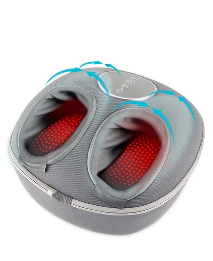 Массажер для ног Homedics Shiatsu Deluxe с подогревом, серый