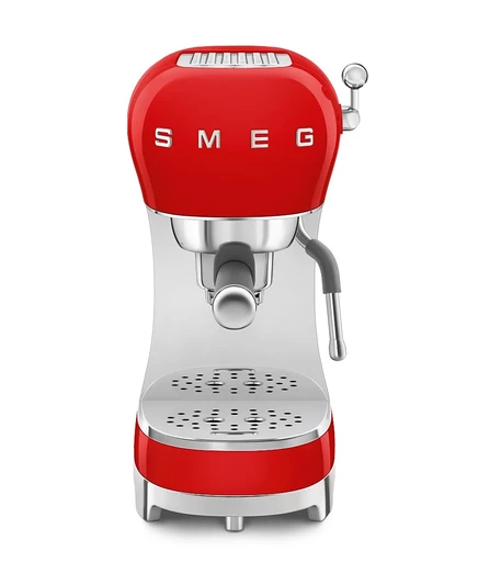 Кофемашина ручная Smeg 50's Retro, красная
