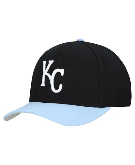 Унисекс кепка Mitchell & Ness Kansas City Royals, черная
