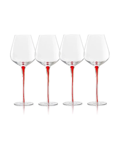 Набор бокалов Qualia Glass Tempest, 4 шт., разноцветные