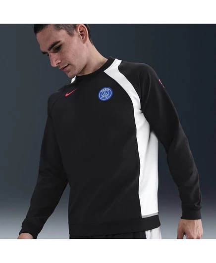 Мужская черная толстовка-пуловер Nike Paris Saint-Germain Third 2025/26 T90, черный