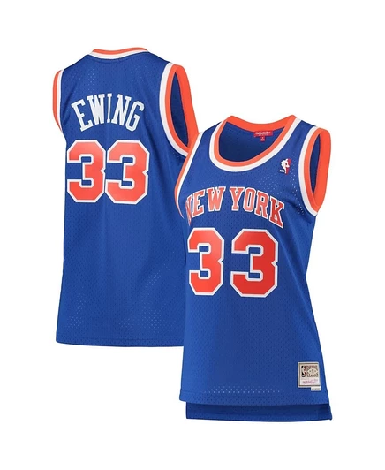 Женская джерси Mitchell & Ness Knicks Ewing, синяя