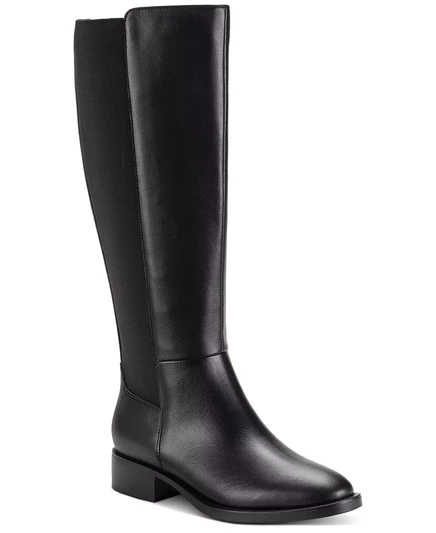  Женские высокие сапоги Eloisee на плоской подошве, созданные для Macy's black sm