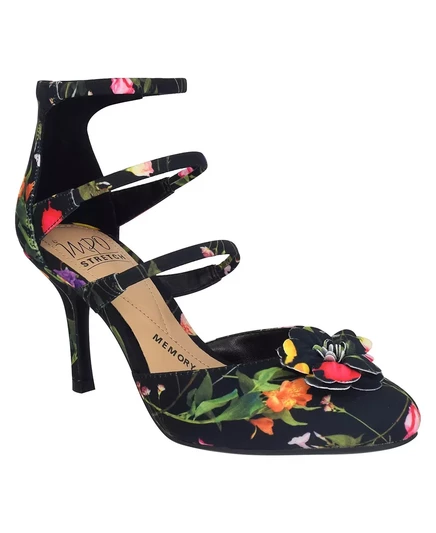  Женские туфли-лодочки с бантом Tabara black, bright multi