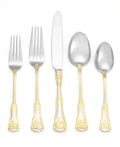 Столовые приборы Royal Albert 18/10, Old Country Roses, набор из 20 предметов, Сервиз на 4 персоны белого цвета
