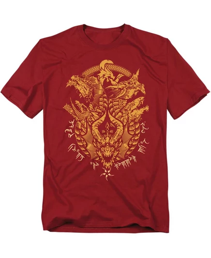 Футболка Big & Tall Dungeons And Dragons Tryanny Of Dragons cardinal